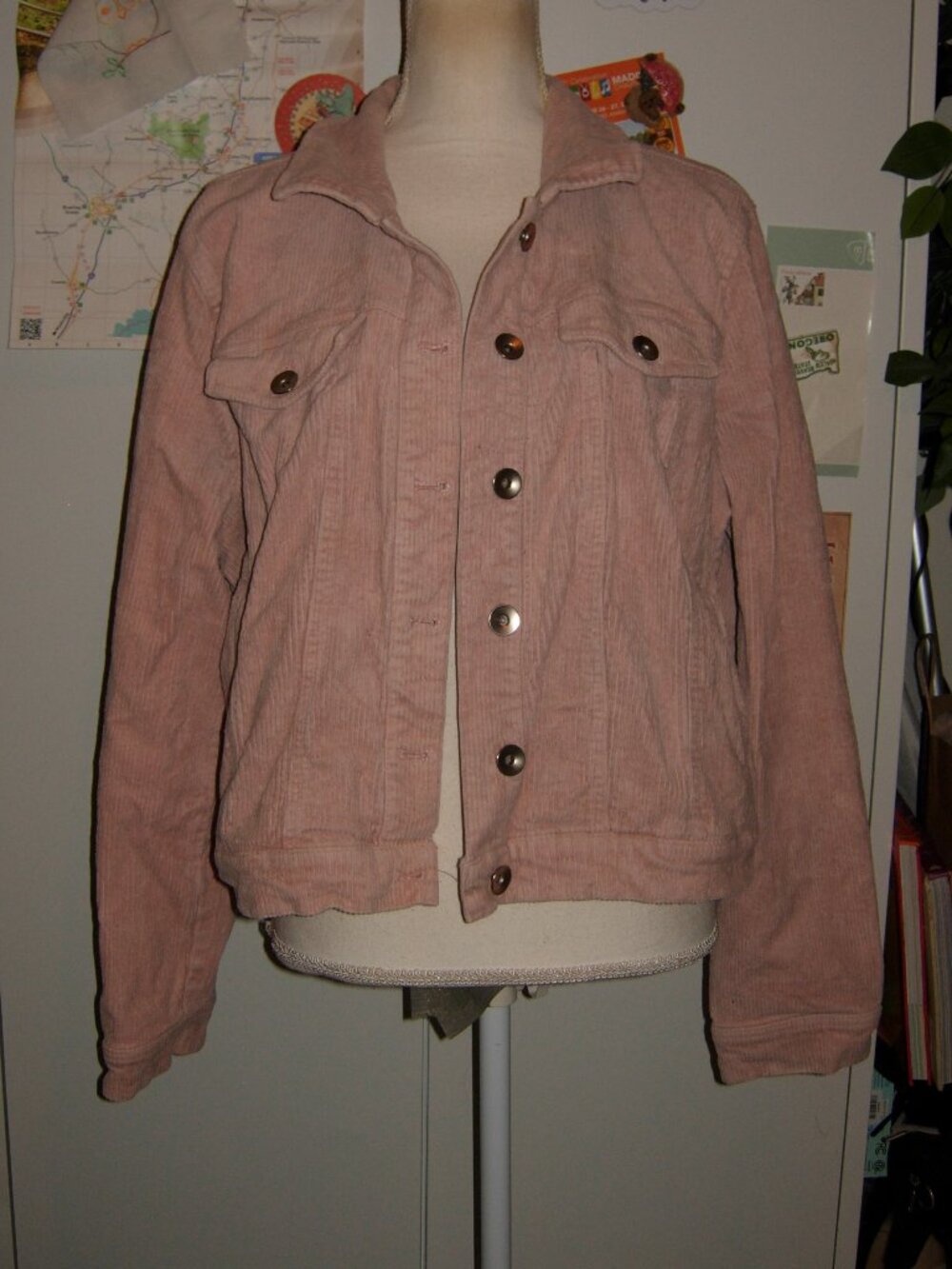 Est. 1946 Light Pink Corduroy Jacket XL